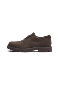Unselected, dark brown full grain