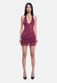 ELEANOR - Vestido de cóctel - cherry