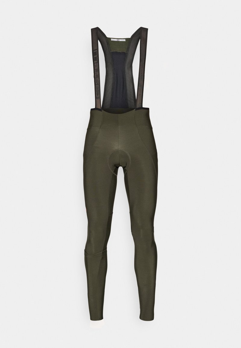 Castelli Lange fietsbroek met bandjes groen