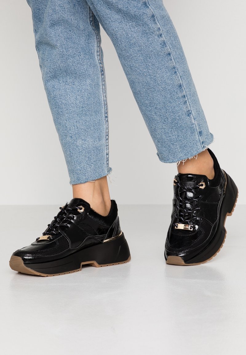 River Island Baskets basses - black