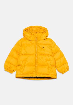 Tommy Hilfiger, ESSENTIAL DOWN HOODED JACKET - Зимно яке - countryside yellow