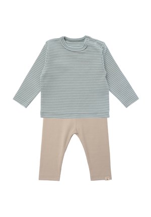 SET - Leggings - Hosen - grün/beige
