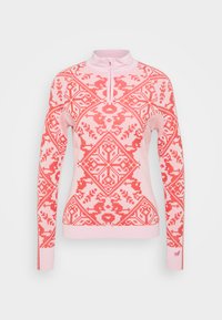 Unselected, strong red