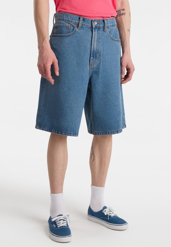 CHECK-5 BAGGY DENIM - Jeans Shorts