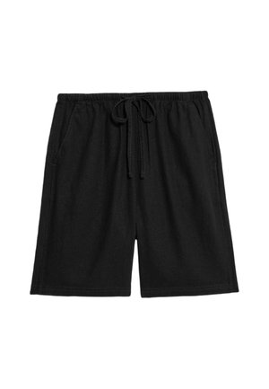 Marks & Spencer, RICH HIGH WAISTED - Shorts - black