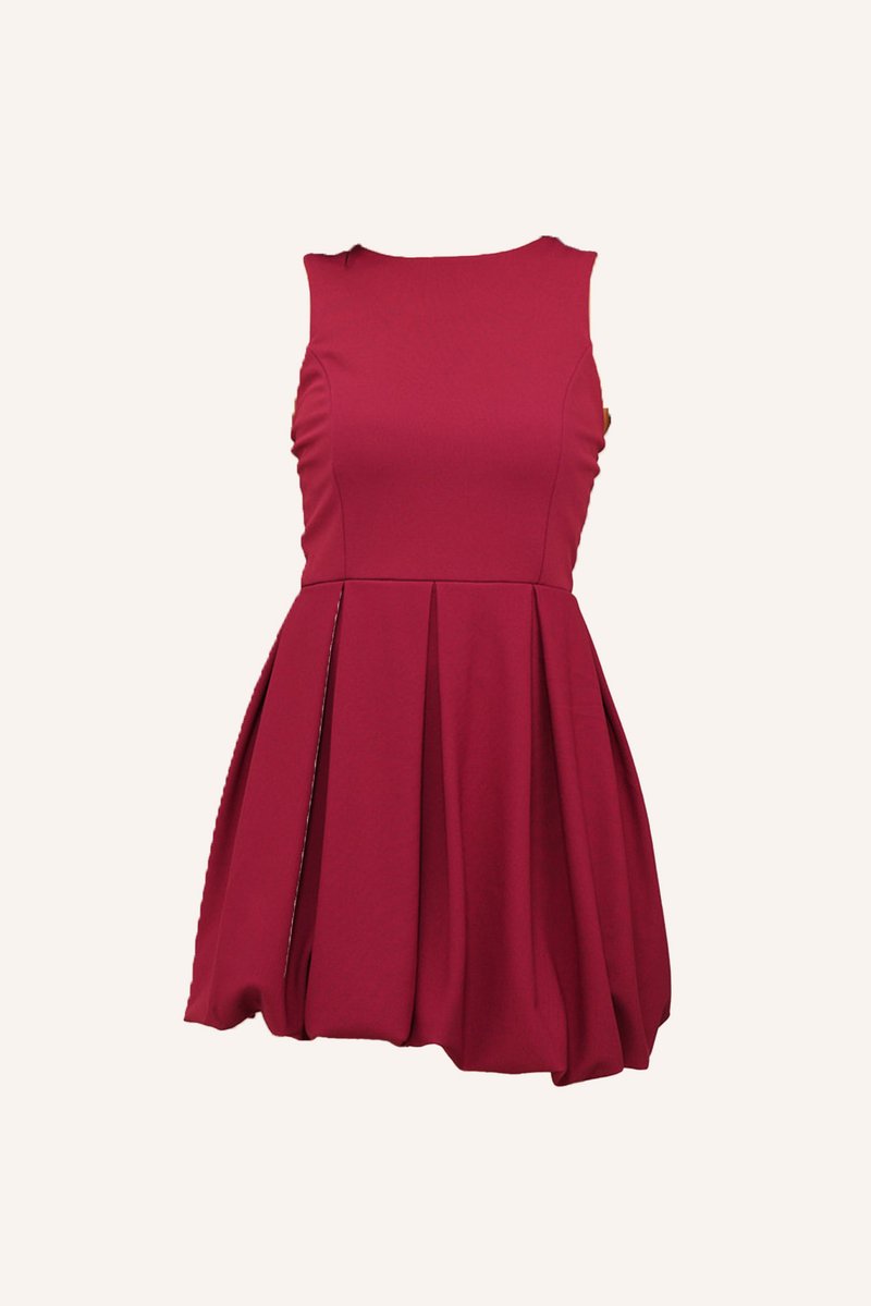 WAL G. Cocktailjurk (rood)paars WAL G. Cocktailjurk (rood)paars