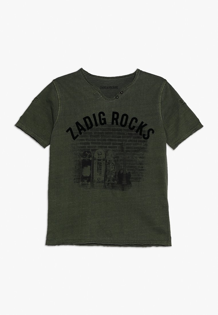 Zadig & Voltaire Camiseta estampada - olive