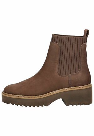 Plateaustiefelette - dark brown