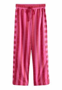 Next - WIDE LEG PULL ON STRIPED - Pantaloni - pink Imagine miniatură 1