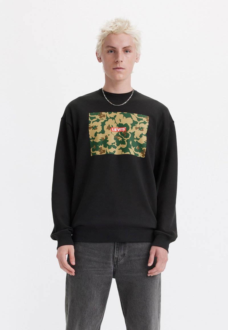 Levi's® RELAXED GRAPHIC CREWNECK SWEATSHIRT - Mikina - babytab camo floral crew caviar