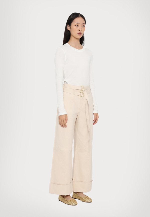 WINONA PANT - Trousers - oatmilk2