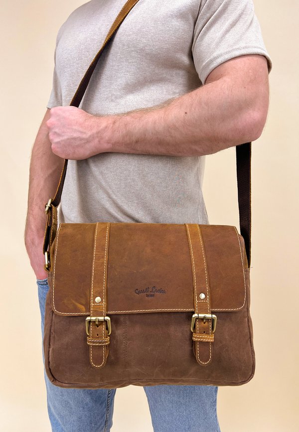 ODIEL D. - Umhängetasche - camel