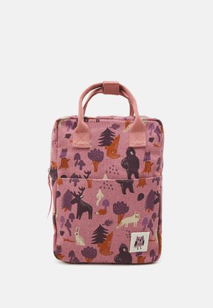 BACKPACK MINI PILE POCKET UNISEX - Tagesrucksack - pink