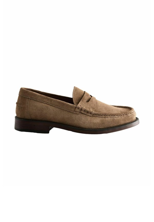 WIDE FIT - LOAFERS - Slipper - stone