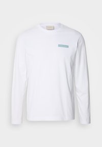 STACKED COLOR BLOCK - Bluză cu mânecă lungă - bright white