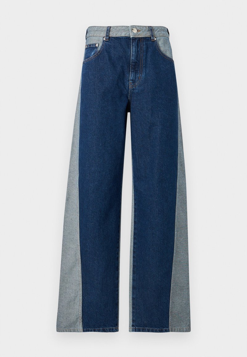 Mads Nørgaard Baggy jeans blauw denim/bluedenim