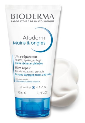 HAND- UND NAGELCREME ATODERM MAINS & ONGLES - Handcreme - transparent