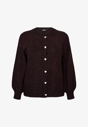 Zizzi, CARDIGAN - Ζακέτα - braun