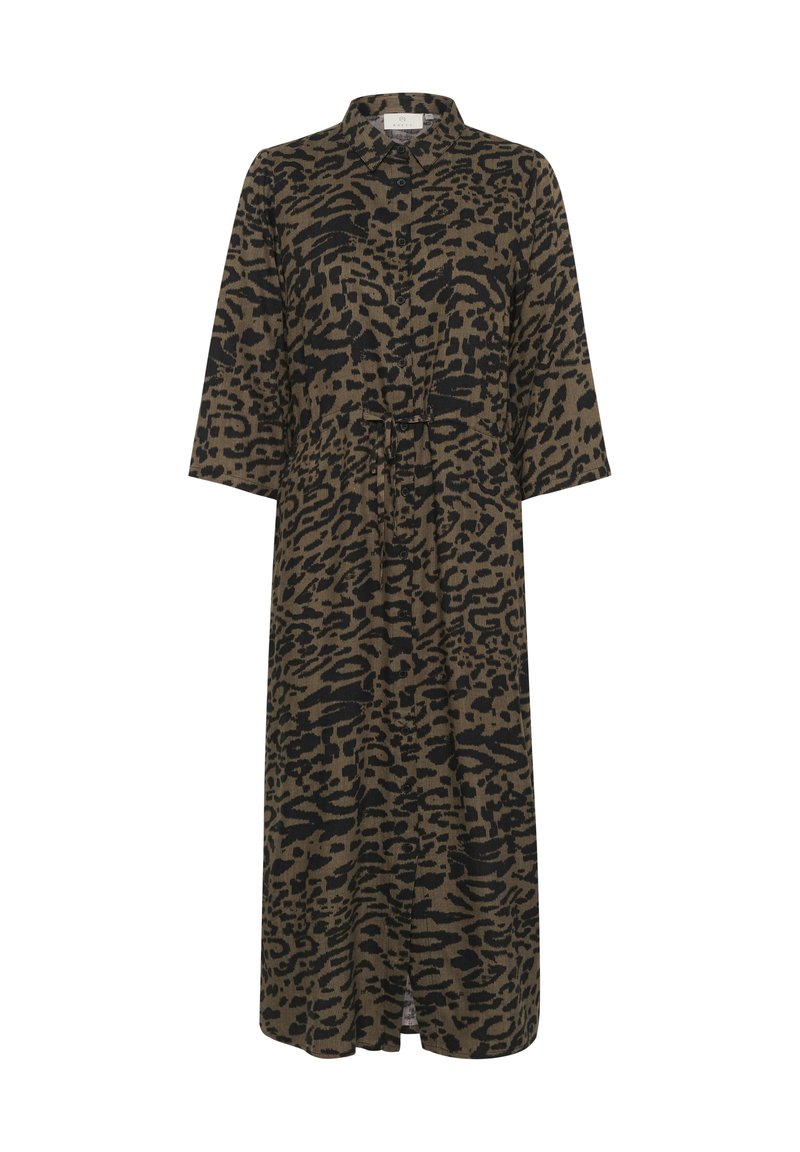 Kaffe Blousejurk bruin
