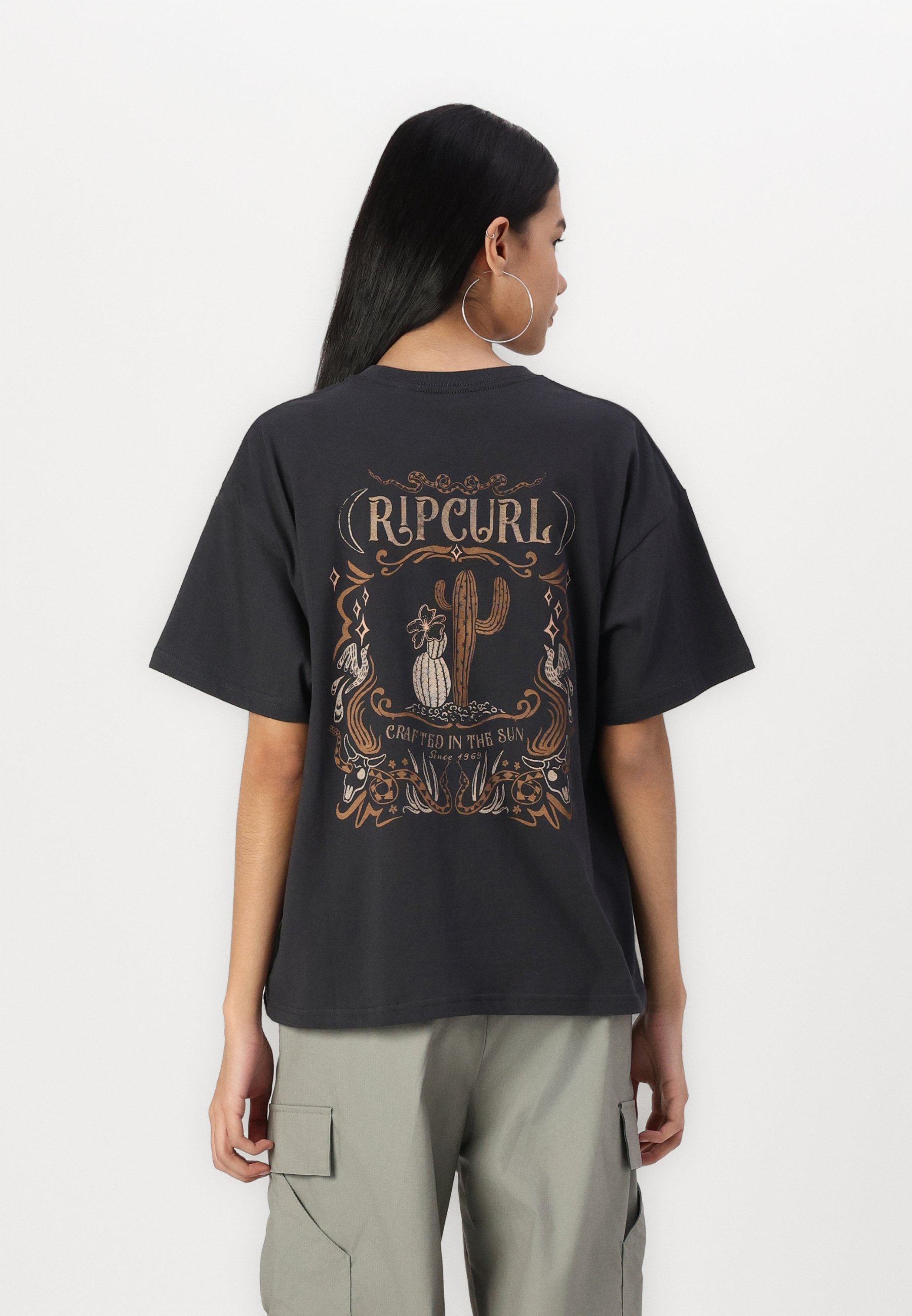 Rip Curl DESERT QUEEN HERITAGE TEE - T-shirt print - washed