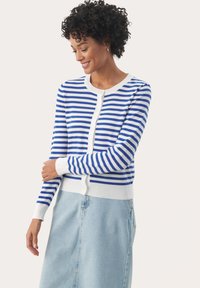 Part Two TANISHA - Kardigán - deep ultramarine stripe