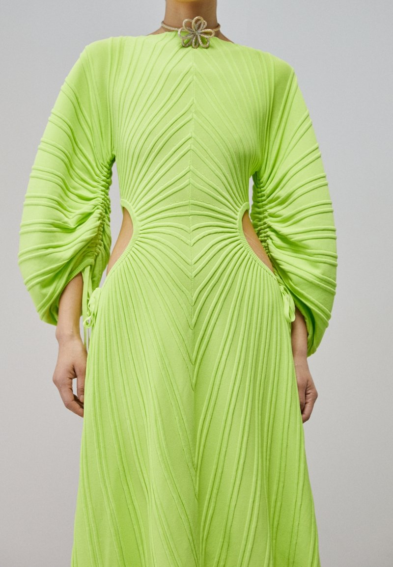 rust and green dress Neutral Mood Rust Dress M