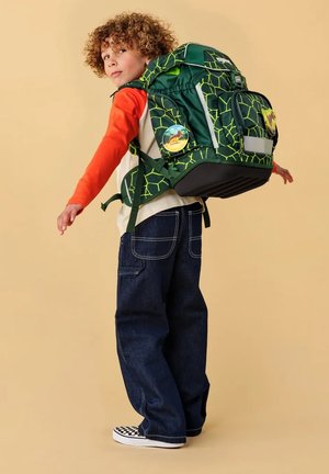SET BUNDLE - School bag - grün