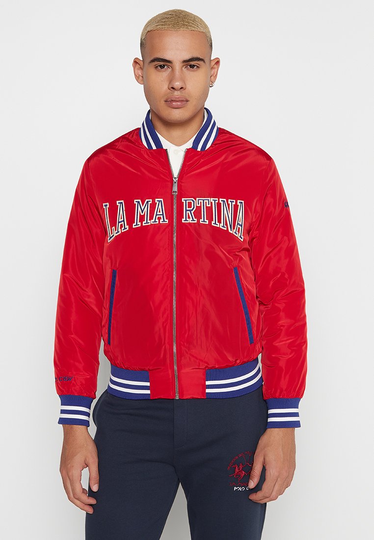 LA MARTINA Bomberjacks rood LA MARTINA Bomberjacks rood