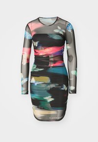 BUTTERFLIES - Koktailové šaty/večierkové šaty - fantasia nero