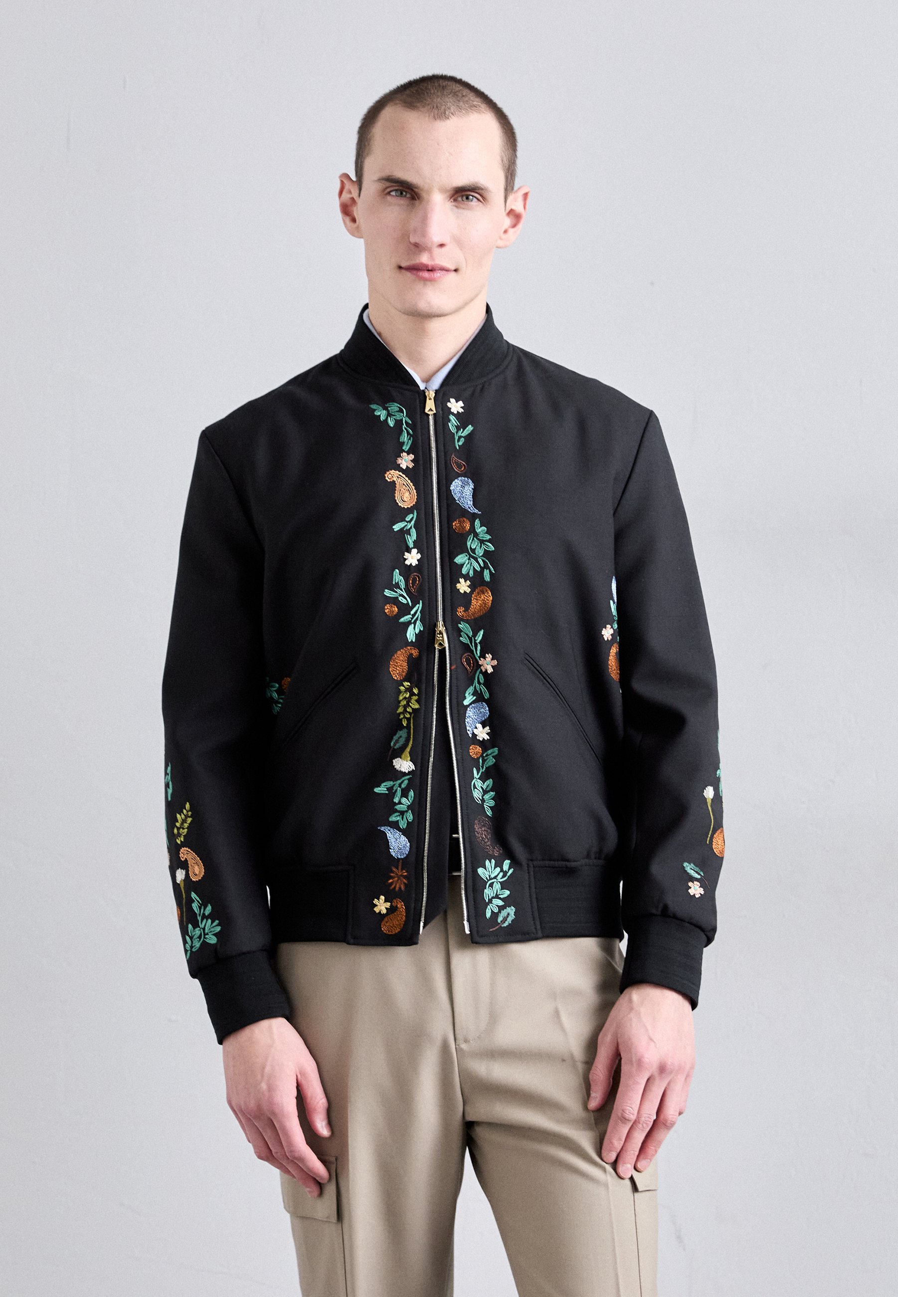 mens floral windbreaker