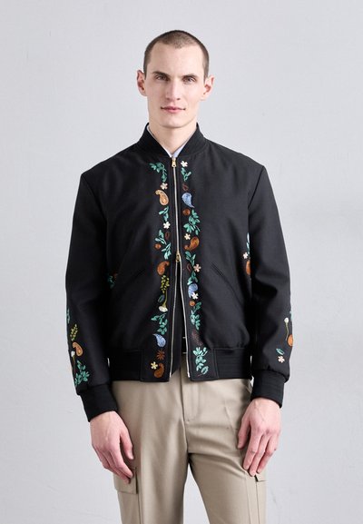 Paul Smith REGULAR FIT JACKET - Bomber bunda - black