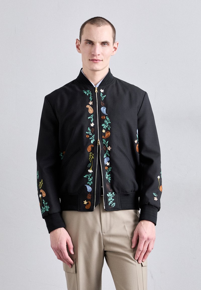 Paul Smith REGULAR FIT JACKET - Bomber tipa jaka - black