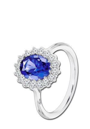 Bague - silberfarben blau