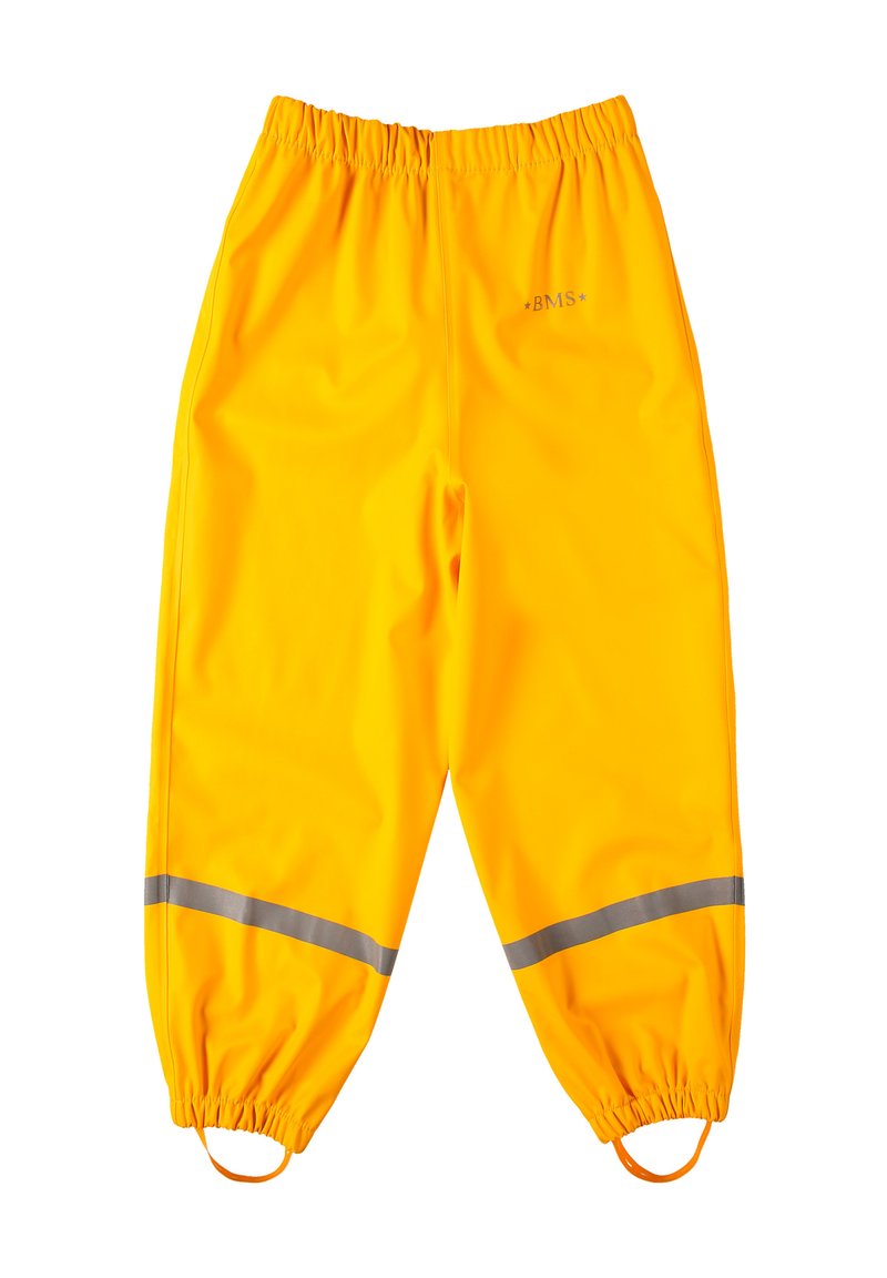 BMS OHNE LATZ - Regenhose - gelb