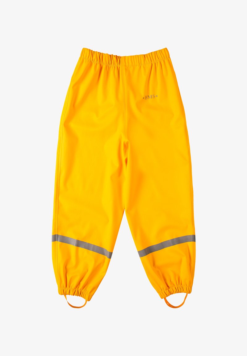 BMS OHNE LATZ - Regenhose - gelb