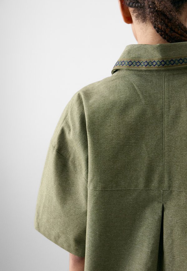 X NAOMI OSAKA - Button-down blouse - medium olive2