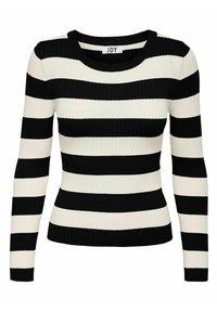 JDYPLUM O-NECK  - Maglione - black