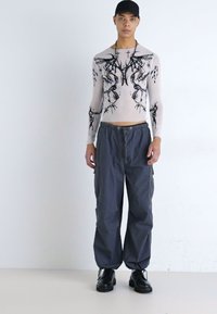 Jaded London VINTAGE PARACHUTE PANTS - Cargo hlače - grey