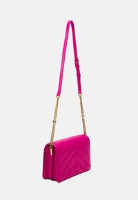 Pinko LOVE CLICK CLASSIC BIG CHEVRON - Borsa a tracolla - pink