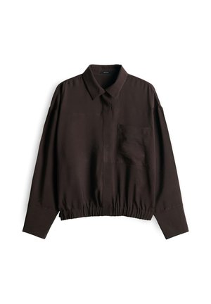 OPUS, RELAXED FIT BLOUSON SHAPE - Chemisier - affogato