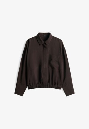 OPUS, RELAXED FIT BLOUSON SHAPE - Chemisier - affogato