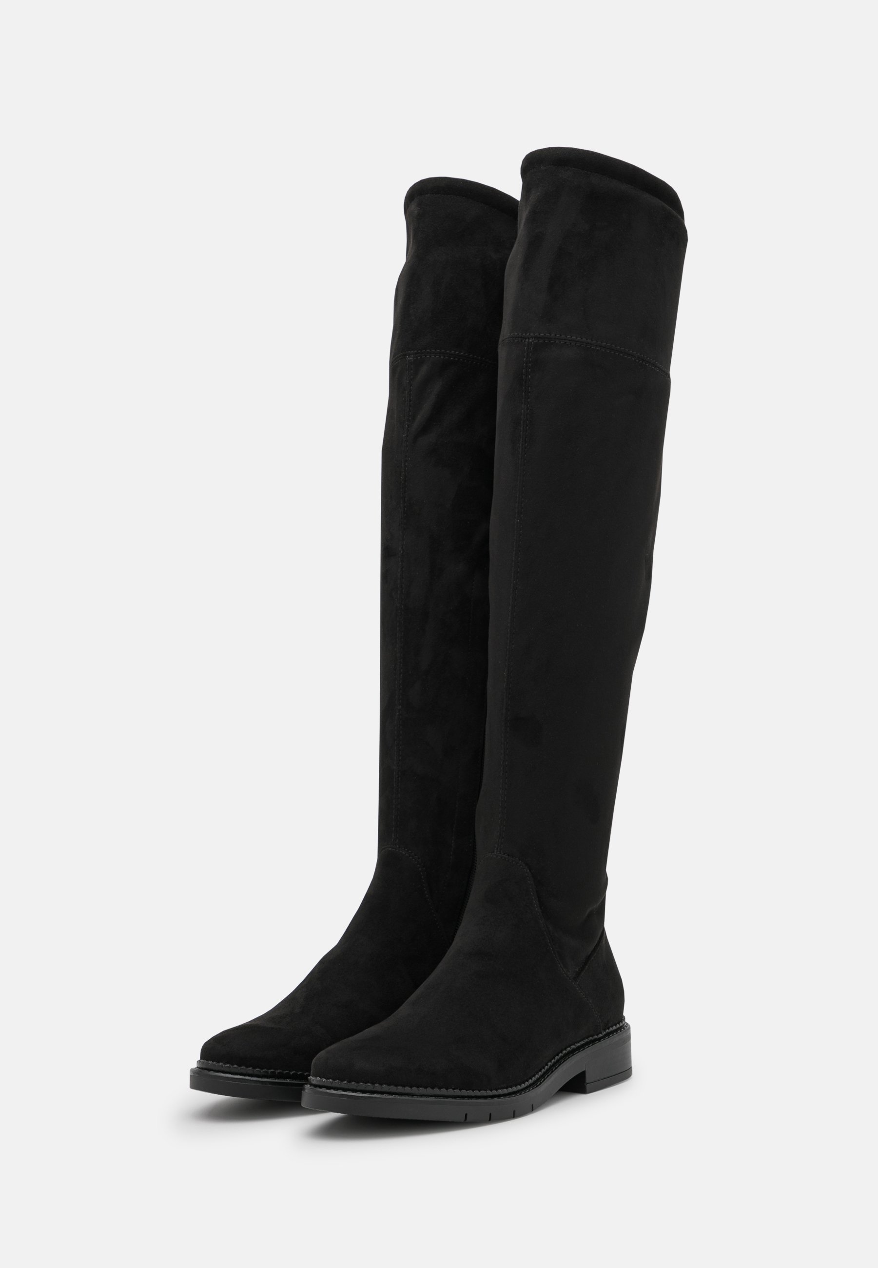 Gabor Comfort Overknee laarzen - schwarz/zwart - Zalando.nl