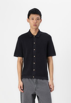 Abercrombie & Fitch DYED SWOLO  - Chemise - black