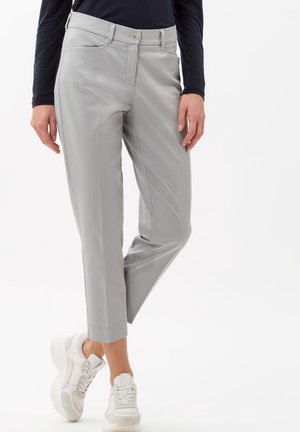 Pantalon classique - mottled grey
