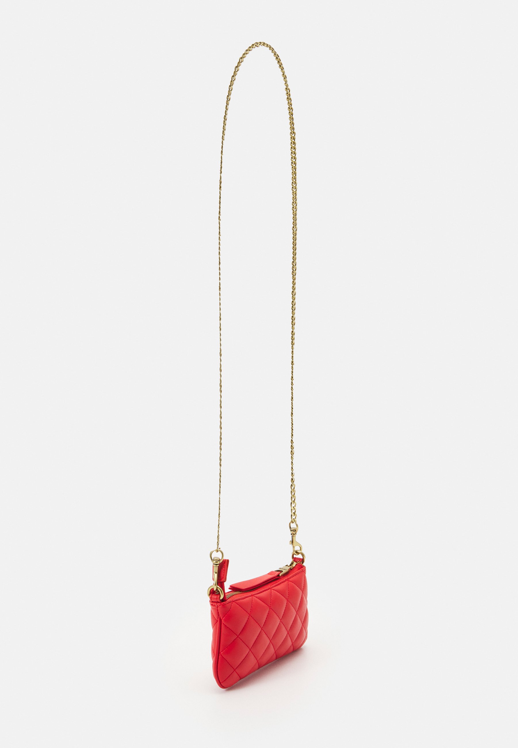 Versace Jeans Couture QUILTED NAPPA CHAIN WALLET - Borsa a tracolla - poppy  rosso/rosso - Zalando.it