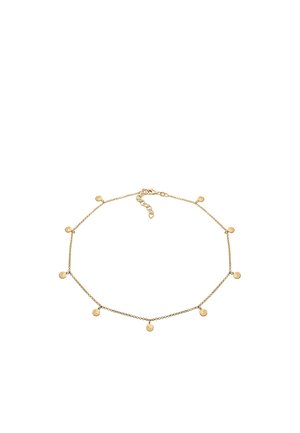 Elli CHOKER COIN PLATE - Ketting - gold-coloured