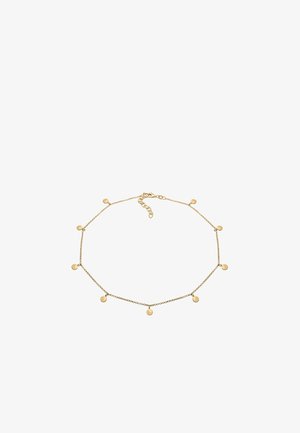 Elli, CHOKER COIN PLATE - Ketting - gold-coloured