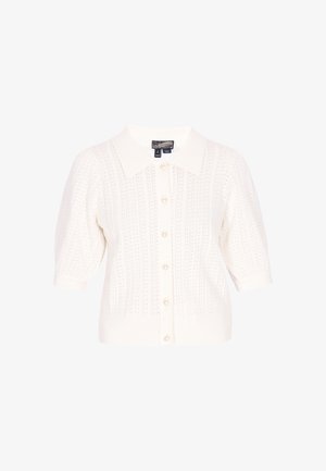 DreiMaster, DREIMASTER CARDIGAN - Neuletakki - offwhite