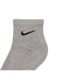 Nike Performance EVERYDAY CUSH ANKLE 6 PACK UNISEX - Calcetines de deporte - carbon heather/black