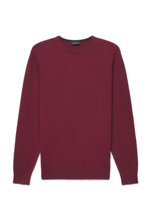 Calliope, MAGLIA TINTA UNITA - Jumper - bordeaux